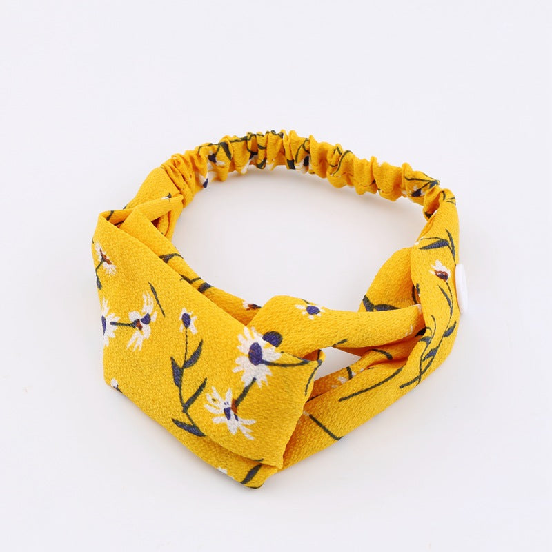 Wholesale Fabric Cross Hair Tie